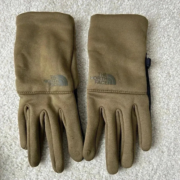 North face ETIP RECYCLED GLOVE MILITARY OLIVE - Picture 2 of 7